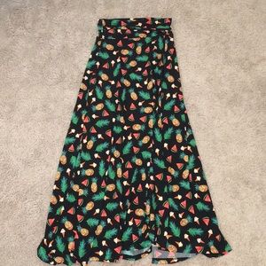SOLD. Lularoe maxi skirt size Xxs